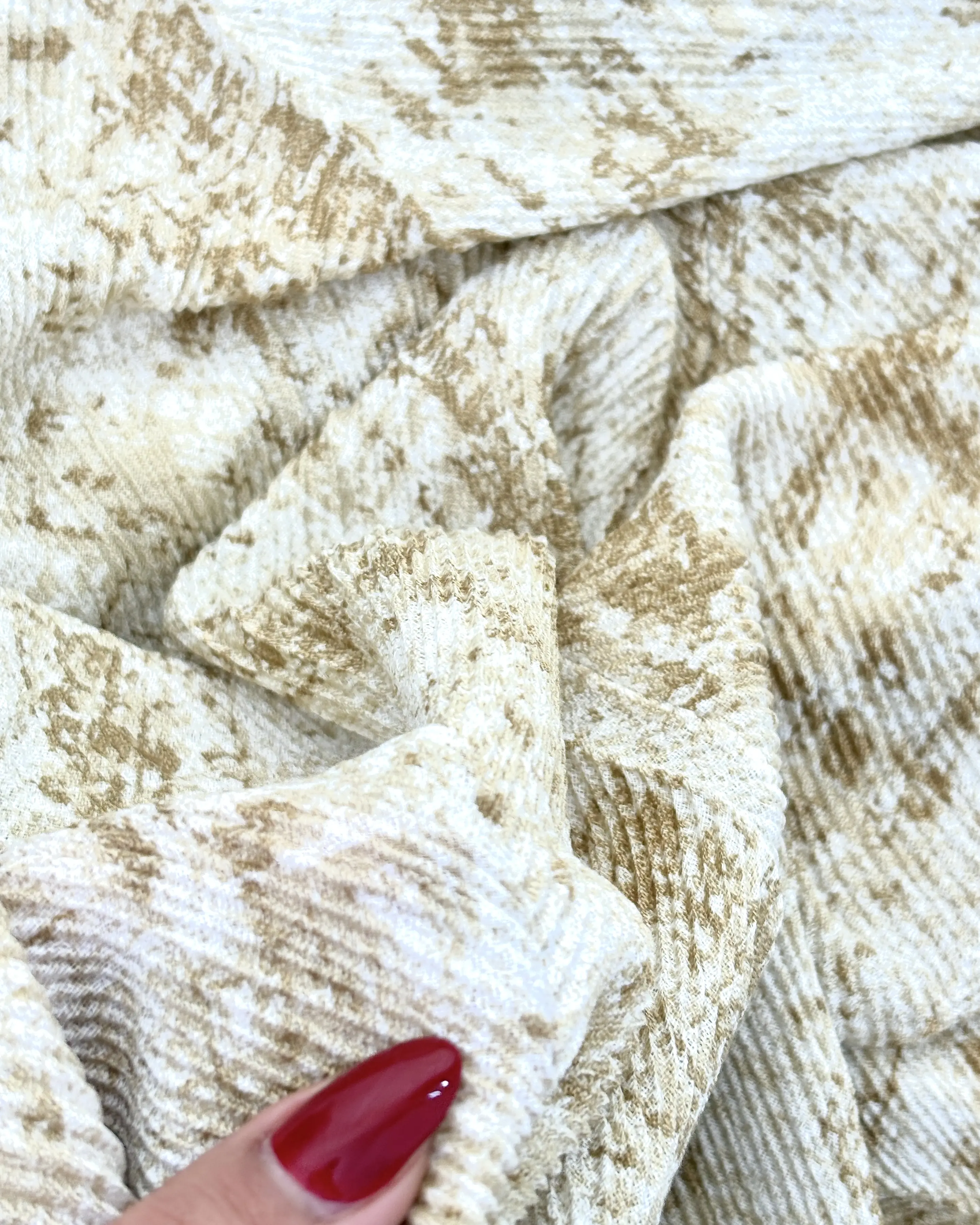 شال کریشه برفی